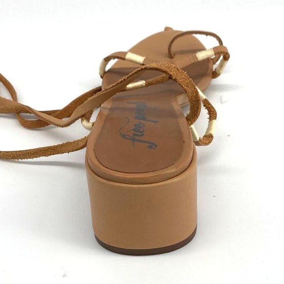 NWT Free People lace up sandals - Picture 4 of 9